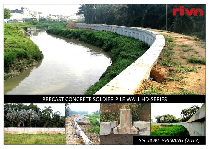 precast concrete soldierpile hd series project image in pinang 2017